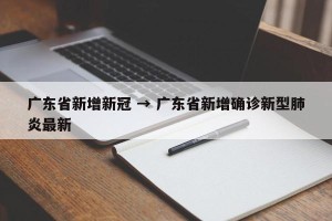 广东省新增新冠 → 广东省新增确诊新型肺炎最新