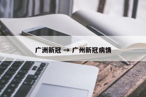 广洲新冠 → 广州新冠病情