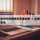 全国各城市疫情搜索高峰进度 → 全国疫情城市查询