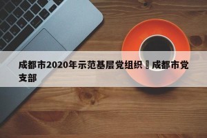 成都市2020年示范基层党组织›成都市党支部