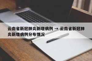 云南省新冠肺炎新增病例 → 云南省新冠肺炎新增病例分布情况