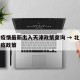 北京疫情最新出入天津政策查询 → 北京天津防疫政策